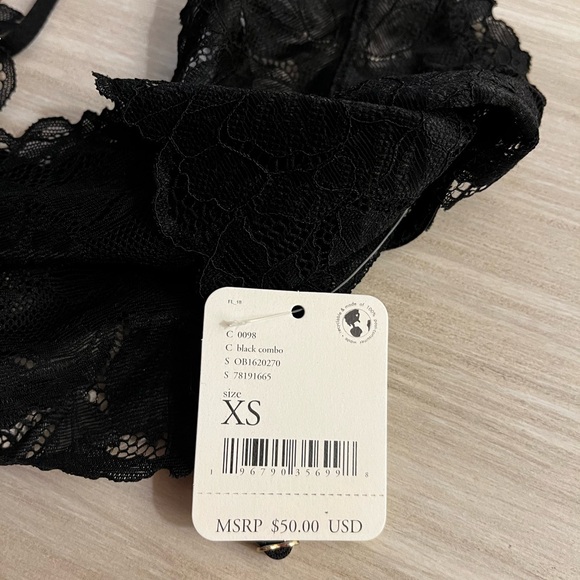 Free People Last Dance Lace Longline Bralette - Picture 5 of 6